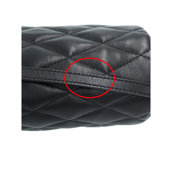 Saint Laurent Paris Sade Small Tube Bag Black - Picture 7 of 9